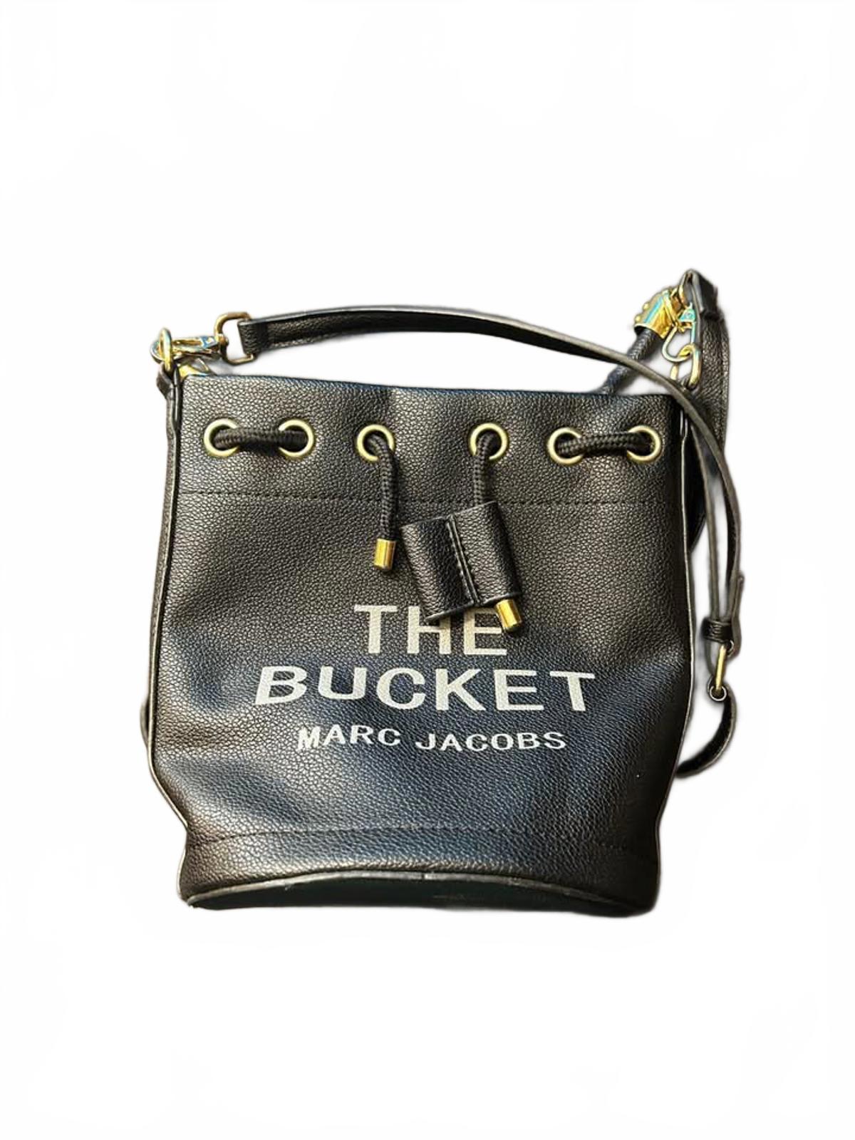 Marc Jacobs The Bucket Bag - Stylish Black Leather