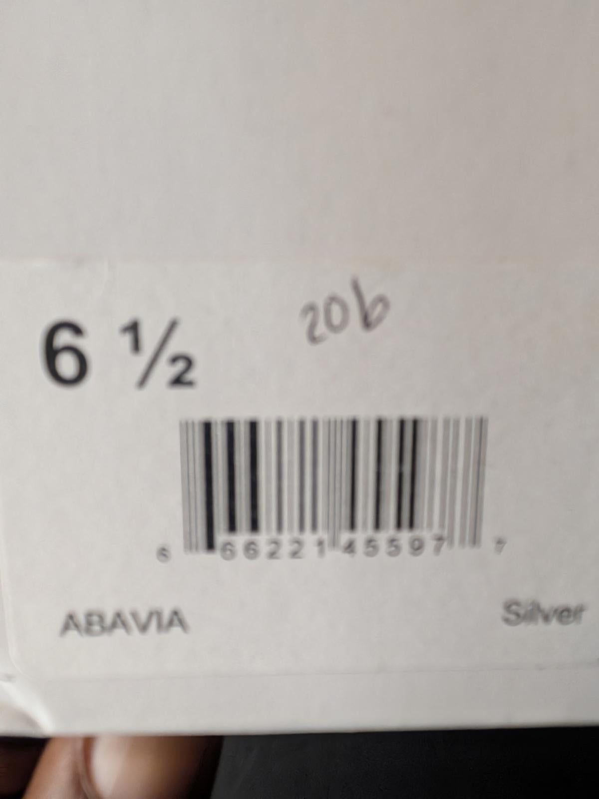 ALDO Abavia Strappy Heels - Women's Silver Sandals Size 6.5