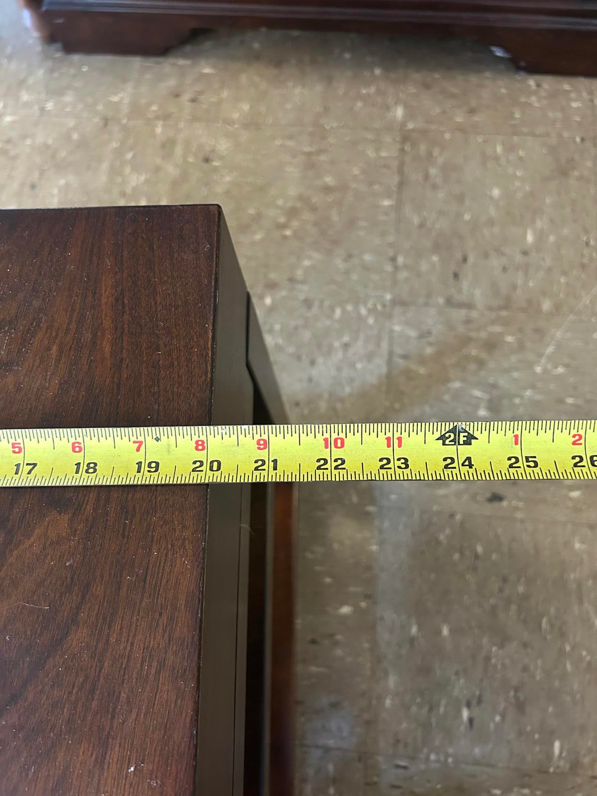 Modern Solid Wood End Table Set