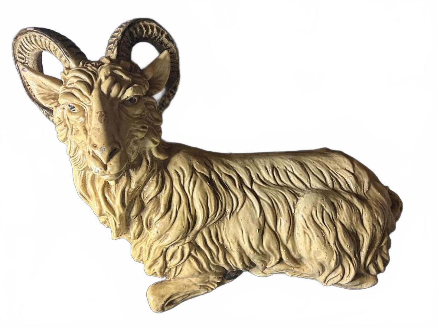 Vintage Large Hollow Resin 1970's