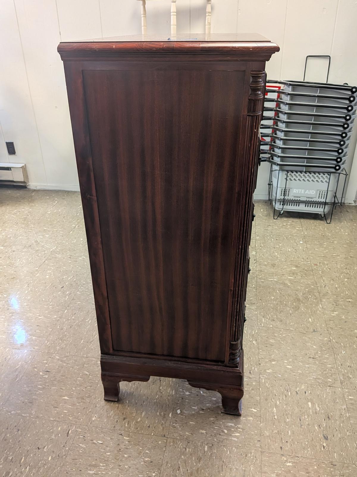 Vintage Mahogany 6-Drawer Chest of Drawers