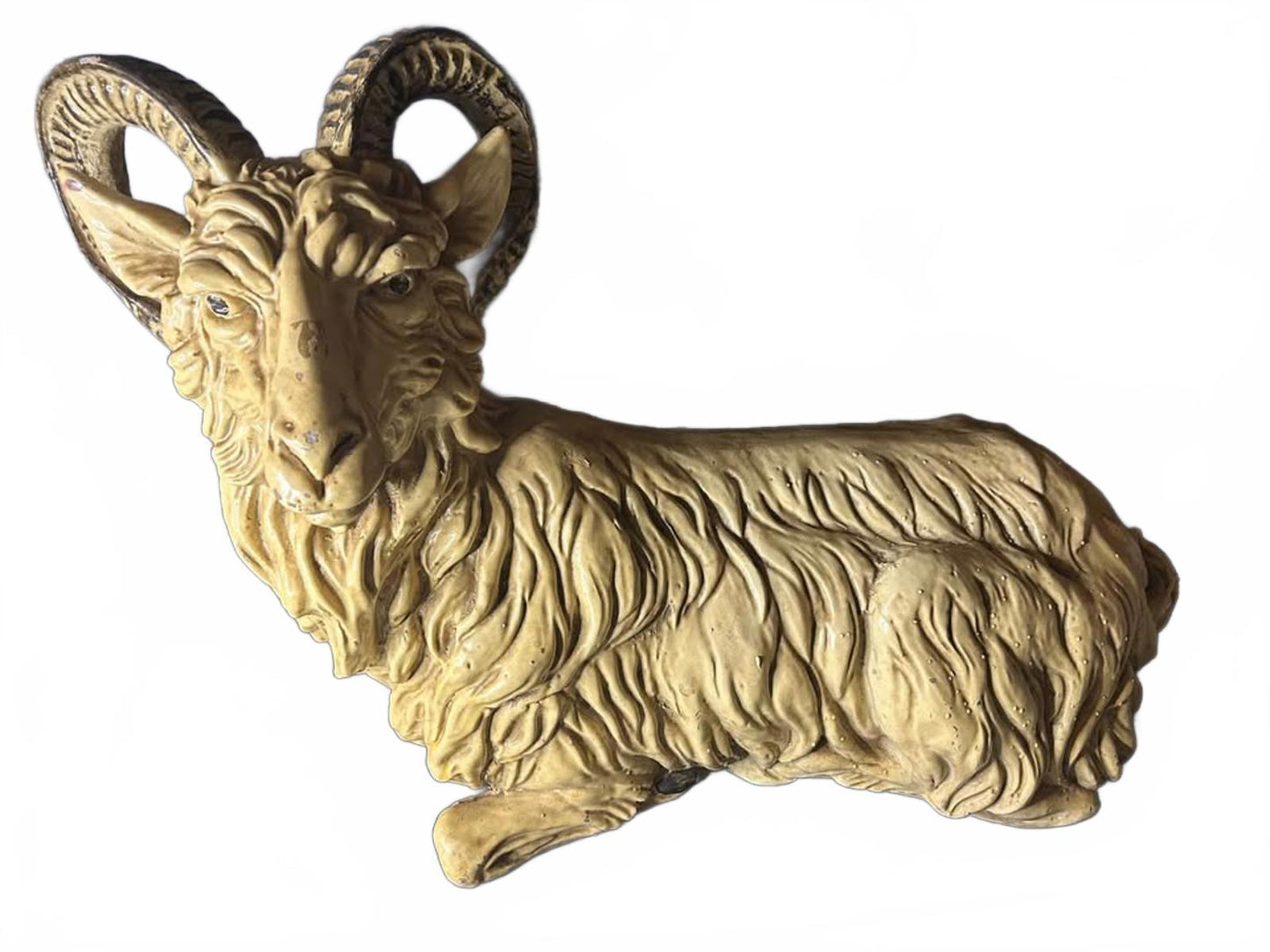 Vintage Large Hollow Resin 1970's